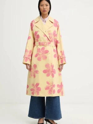 Obrázek produktu Weekend Max Mara Bavlněný trenčkot Weekend Max Mara SRADIOSO žlutá