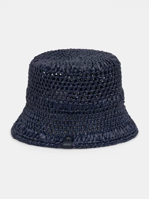 Obrázek produktu Weekend Max Mara bucket klobouk dámský pletený AFRAGORE námořnická modř