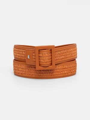 Obrázek produktu Weekend Max Mara dámský pásek z imitace kůže ABOCCA oranžová