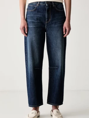 Obrázek produktu Weekend Max Mara džíny barrel dámské WKDCADUCA námořnická modř
