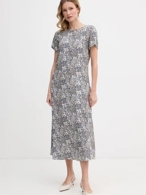 Obrázek produktu Weekend Max Mara Hedvábné šaty Weekend Max Mara CRESPO modrá