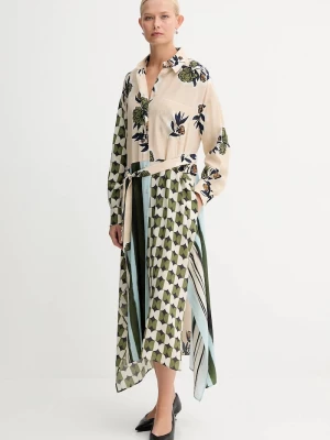 Obrázek produktu Weekend Max Mara Hedvábné šaty Weekend Max Mara PASSO béžová