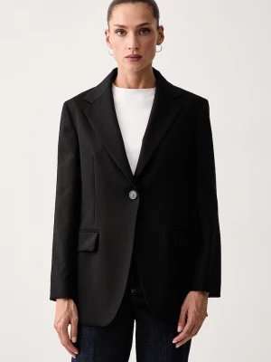 Obrázek produktu Weekend Max Mara jednořadé sako dámské vlněné WKDASTA černá