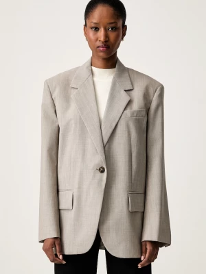 Obrázek produktu Weekend Max Mara jednořadé sako dámské vlněné WKDATTILA béžová