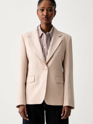 Obrázek produktu Weekend Max Mara jednořadé sako dámské vlněné WKDLAMINE béžová