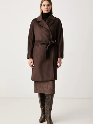 Obrázek produktu Weekend Max Mara kabát dámský vlněný WKDPEDALE hnědá