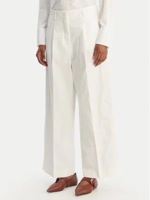 Obrázek produktu Weekend Max Mara Kalhoty z materiálu Bellico 2615131072 Bílá Regular Fit