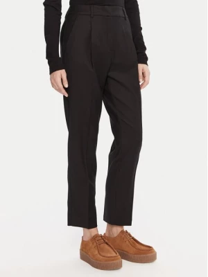 Obrázek produktu Weekend Max Mara Kalhoty z materiálu Caldaia 2525136152 Černá Regular Fit