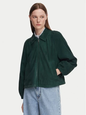 Obrázek produktu Weekend Max Mara Kožená bunda Zuppa 2625446011 Zelená Regular Fit
