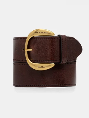 Obrázek produktu Weekend Max Mara Kožený pásek Weekend Max Mara ALACCATO hnědá