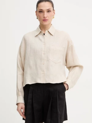 Obrázek produktu Weekend Max Mara Lněná košile Weekend Max Mara CAPO béžová