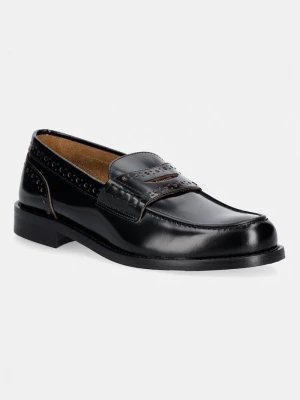 Obrázek produktu Weekend Max Mara mokasíny dámské kožené černá