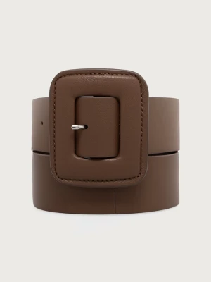 Obrázek produktu Weekend Max Mara pásek dámský kožený WKABRIO hnědá