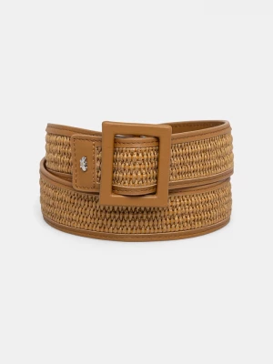 Obrázek produktu Weekend Max Mara pásek dámský z imitace kůže ABOCCA hnědá