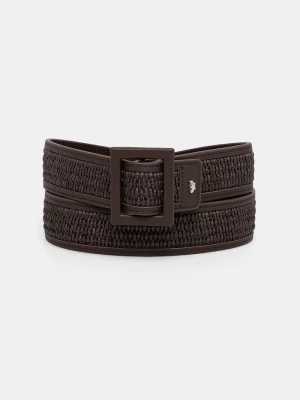 Obrázek produktu Weekend Max Mara pásek dámský z imitace kůže ABOCCA hnědá