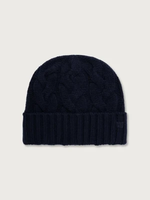 Obrázek produktu Weekend Max Mara pletená čepice dámská kašmírová WKAZAMPA námořnická modř