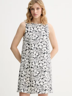 Obrázek produktu Weekend Max Mara rozšířené bavlněné žluté šaty černá