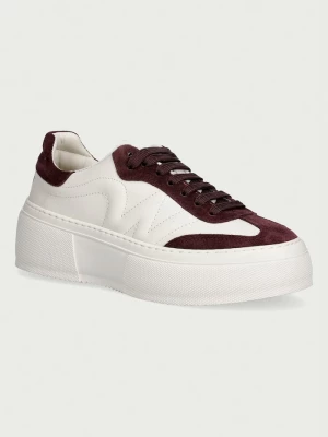 Obrázek produktu Weekend Max Mara sneakers boty dámské kožené béžová