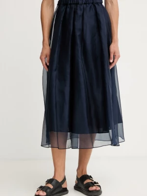 Obrázek produktu Weekend Max Mara sukně hedvábná VISINO námořnická modř