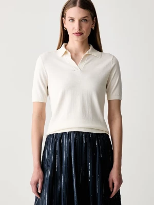 Obrázek produktu Weekend Max Mara svetrové polo dámské hedvábím WKDRONCOLO béžová