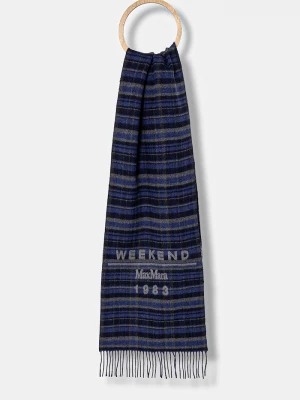 Obrázek produktu Weekend Max Mara Vlněná šála PAGELLA námořnická modř