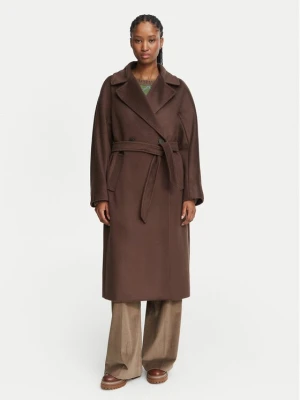 Obrázek produktu Weekend Max Mara Vlněný kabát Resina 2625016102 Tmavě hnědá Regular Fit