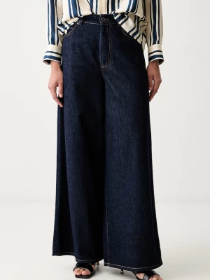 Obrázek produktu Weekend Max Mara wide leg džíny dámské WKDZATTERA námořnická modř