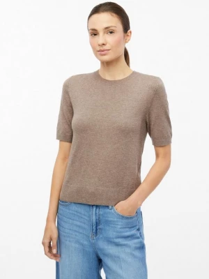 Obrázek produktu Weicher Kurzarm-Strickpullover aus Viskosemix s.Oliver hnědá
