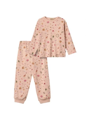 Obrázek produktu WHEAT Pyžamo 'Picoting Mila' karamelová / zelená / pink / starorůžová