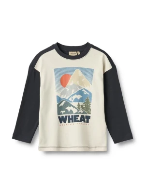 Obrázek produktu WHEAT Tričko 'Beck' marine modrá / zelená / oranžová / barva vaječné skořápky