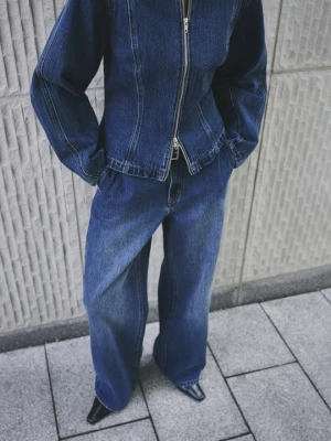 Obrázek produktu Wide leg Karen by Simonsen tmavomodrý denim