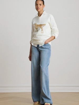 Obrázek produktu Wide leg Lauren Ralph Lauren světlemodrý denim