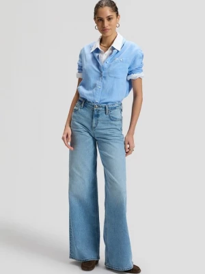 Obrázek produktu Wide leg Lee světlemodrý denim
