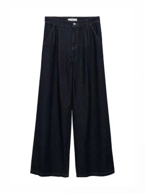 Obrázek produktu Wide leg Mango tmavomodrý denim