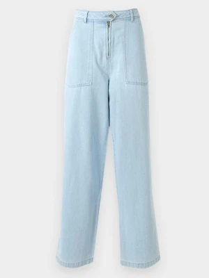 Obrázek produktu Wide leg Officine Générale modrý denim