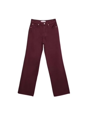 Obrázek produktu Wide leg Stradivarius bordó