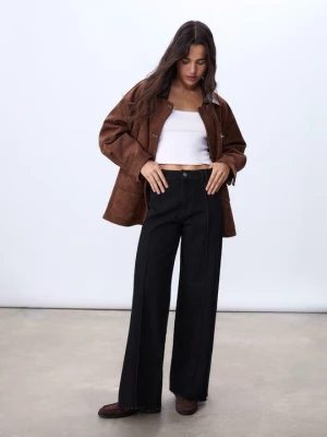 Obrázek produktu Wide leg Stradivarius černá