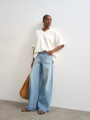 Obrázek produktu Wide leg Topshop modrý denim