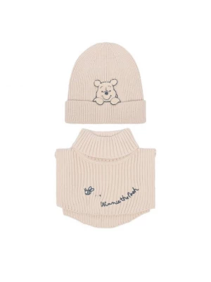 Obrázek produktu Winnie The Pooh Set čepice a tunelová šála CEO-ACCCS-AW26-218WTP Béžová