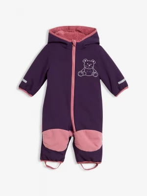 Obrázek produktu Wodoodporny kombinezon niemowlęcy softshell z kapturem BonPrix fioletowy