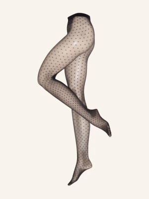 Obrázek produktu Wolford Jemné Punčocháče Shimmer Dots 7124 black / silver