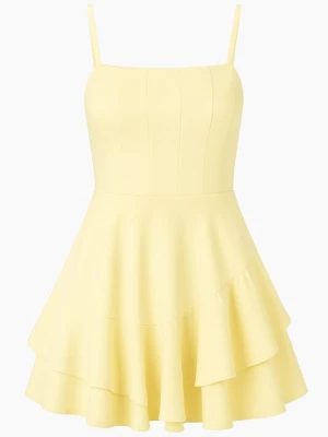 Obrázek produktu WOMAN VISION Koktejlové šaty citronová