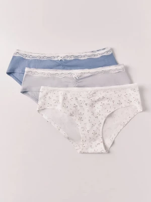 Obrázek produktu women'secret kalhotky dámské s bavlnou 3-pack
