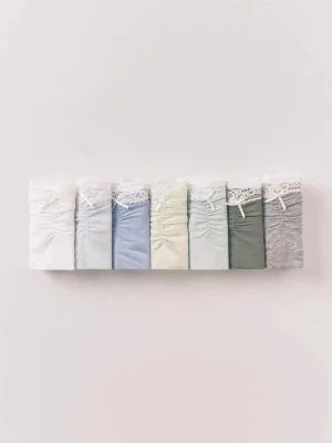 Obrázek produktu women'secret Kalhotky women'secret 7-pack zelená