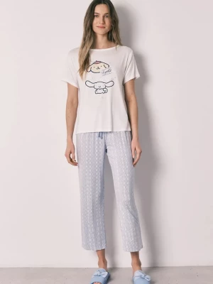 Obrázek produktu women'secret Loungewear set dámské s viskózou bílá