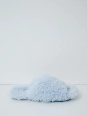 Obrázek produktu women'secret Pantofle dámské MMM FUR SLPRS BLUE