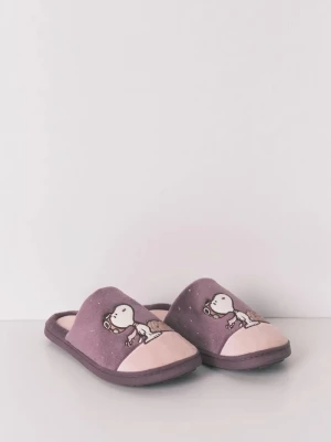 Obrázek produktu women'secret pantofle dámské MN PE SNOOPY SLPRS fialová