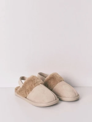 Obrázek produktu women'secret Pantofle women'secret DAILY FOREST béžová