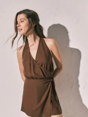 Obrázek produktu women'secret plážový overal dámský hnědá