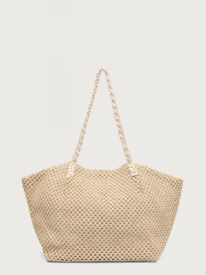 Obrázek produktu women'secret tote taška dámská pletená béžová